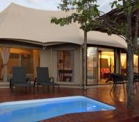 Tented Suit Exterior 